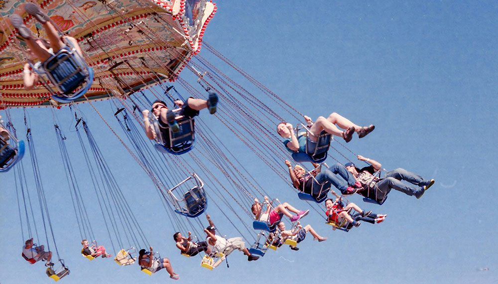 Fair swing ride